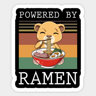 Ramen Lover Japanese Noodles Kawaii Asian Food Anime Sticker